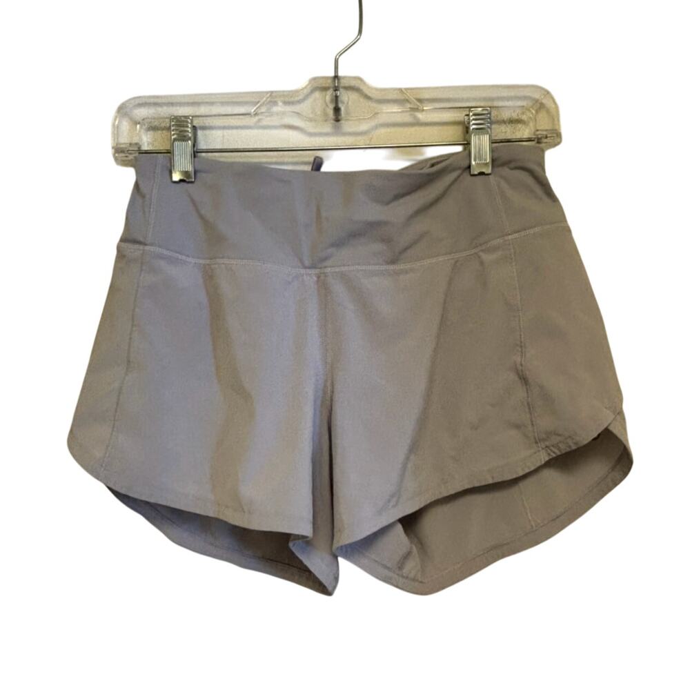 Lululemon Speed Up Shorts Gray Size 4